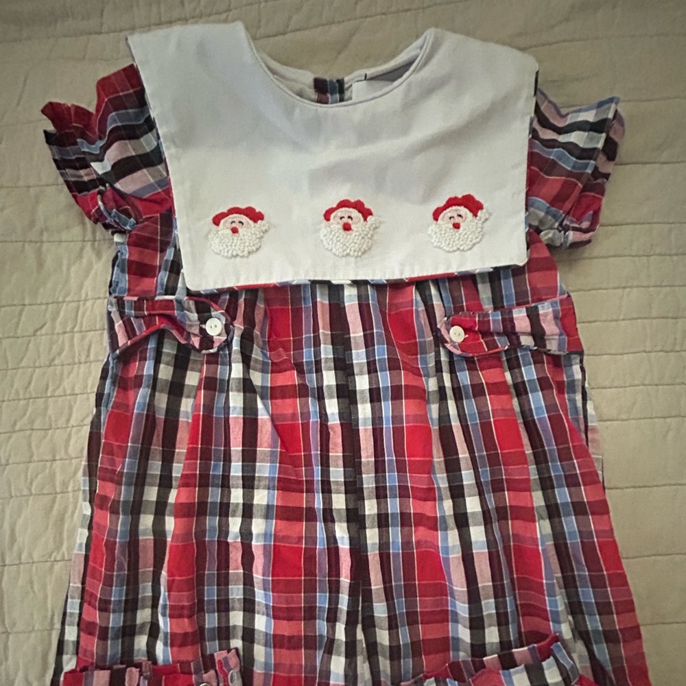 2T Boys Christmas Long Romper-Babeeni